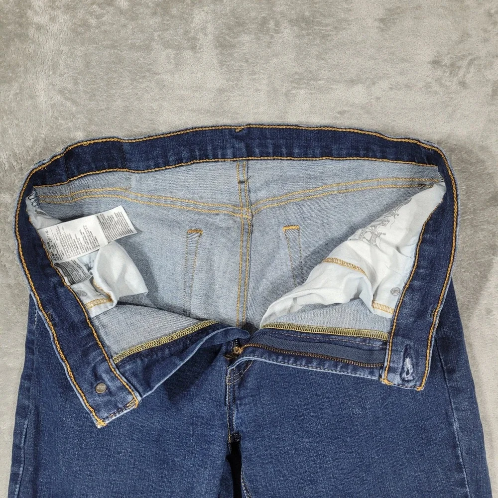 Levi's 541 Jeans Men 36x36 (Fits 36x33) Athletic Taper Stretch Dark Wash Denim
